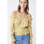 Blouse Lally jaune - Suncoo