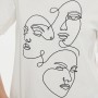 Tee-shirt Sybil visage - Vila